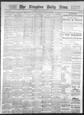 Kingston News (1868), 14 Jul 1887