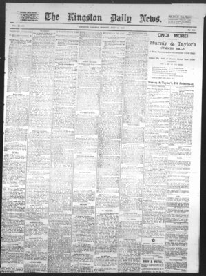 Kingston News (1868), 25 Jul 1887