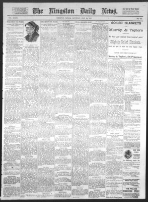 Kingston News (1868), 30 Jul 1887