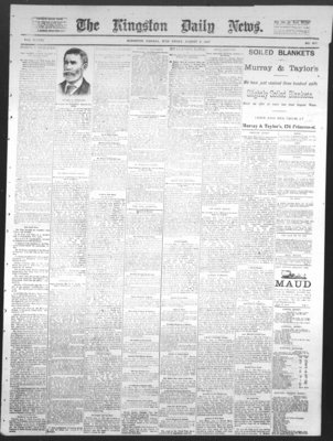 Kingston News (1868), 3 Aug 1887