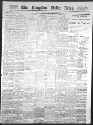 Kingston News (1868), 17 Aug 1887