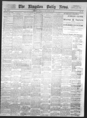 Kingston News (1868), 23 Aug 1887