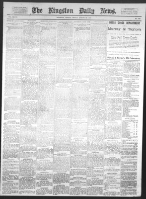 Kingston News (1868), 26 Aug 1887