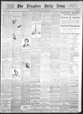 Kingston News (1868), 7 Sep 1887