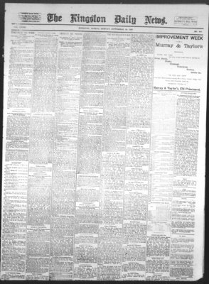 Kingston News (1868), 12 Sep 1887