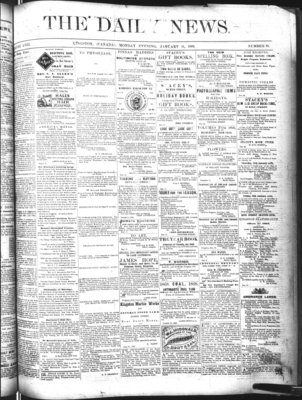 Kingston News (1868), 11 Jan 1869