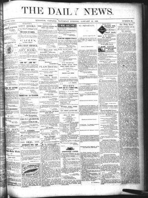 Kingston News (1868), 16 Jan 1869