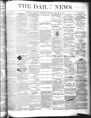 Kingston News (1868), 27 Jan 1869