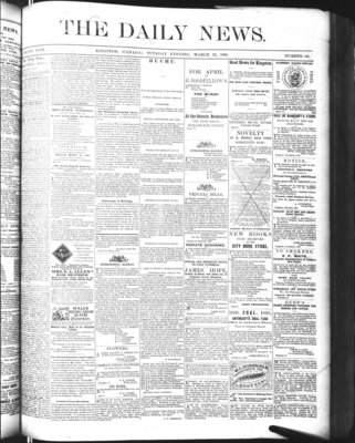 Kingston News (1868), 23 Mar 1869