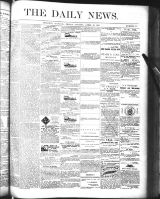 Kingston News (1868), 30 Apr 1869