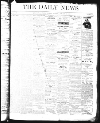 Kingston News (1868), 6 Jan 1868