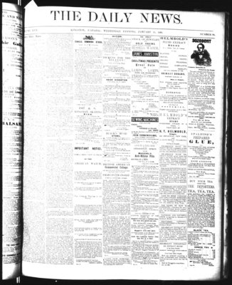 Kingston News (1868), 15 Jan 1868