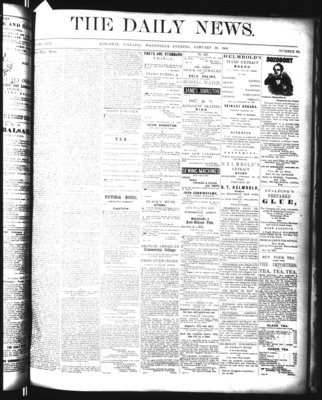 Kingston News (1868), 22 Jan 1868