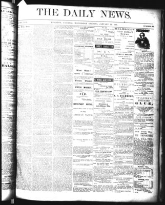 Kingston News (1868), 29 Jan 1868