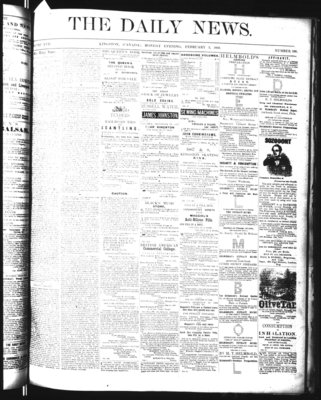 Kingston News (1868), 3 Feb 1868