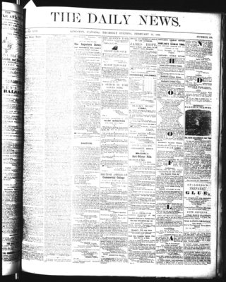 Kingston News (1868), 13 Feb 1868