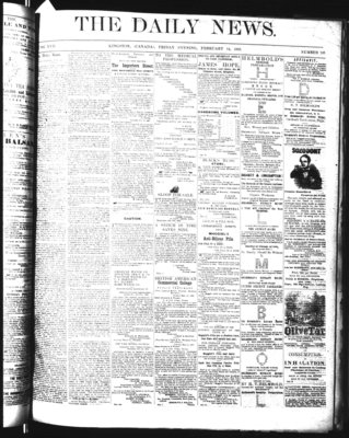 Kingston News (1868), 14 Feb 1868