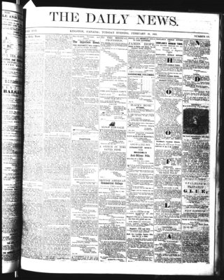 Kingston News (1868), 18 Feb 1868