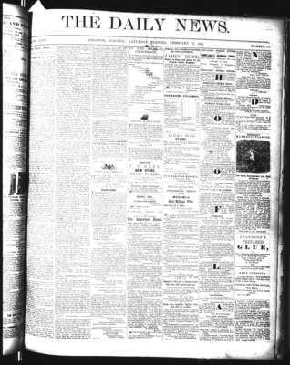 Kingston News (1868), 22 Feb 1868