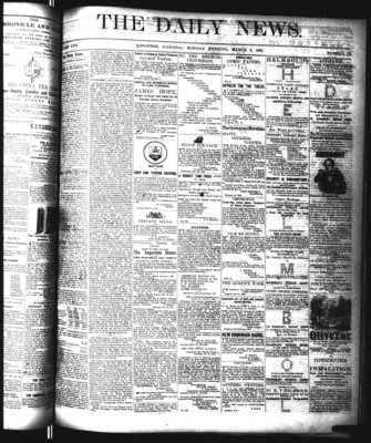 Kingston News (1868), 9 Mar 1868