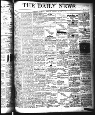 Kingston News (1868), 31 Mar 1868