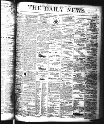 Kingston News (1868), 21 Apr 1868