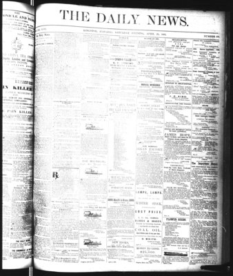 Kingston News (1868), 25 Apr 1868