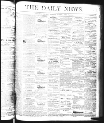 Kingston News (1868), 30 Apr 1868