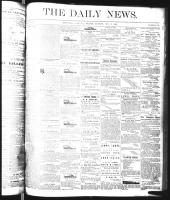 Kingston News (1868), 1 May 1868