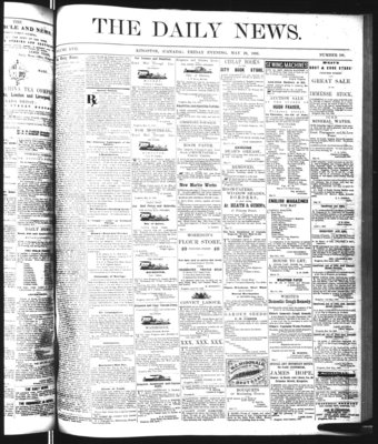 Kingston News (1868), 29 May 1868