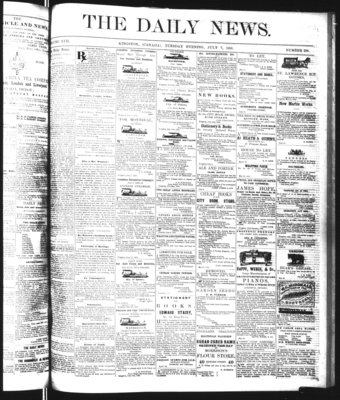 Kingston News (1868), 7 Jul 1868