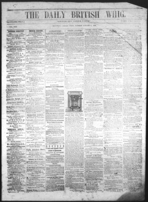 Daily British Whig (1850), 11 Jan 1853