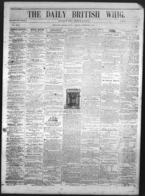 Daily British Whig (1850), 28 Jan 1853