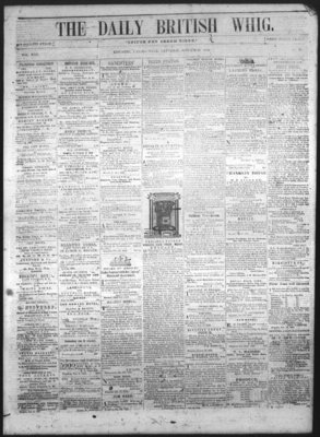 Daily British Whig (1850), 29 Jan 1853