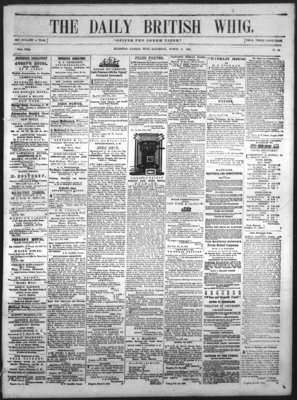 Daily British Whig (1850), 12 Mar 1853