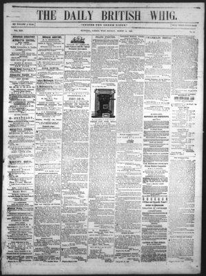 Daily British Whig (1850), 14 Mar 1853