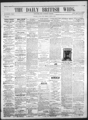 Daily British Whig (1850), 29 Mar 1853