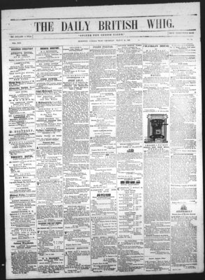 Daily British Whig (1850), 31 Mar 1853