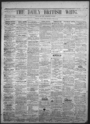 Daily British Whig (1850), 20 Apr 1853