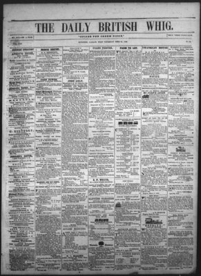 Daily British Whig (1850), 21 Apr 1853