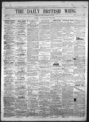 Daily British Whig (1850), 29 Apr 1853