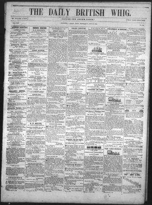 Daily British Whig (1850), 18 May 1853