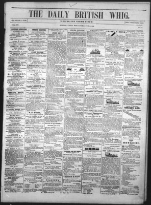 Daily British Whig (1850), 21 May 1853