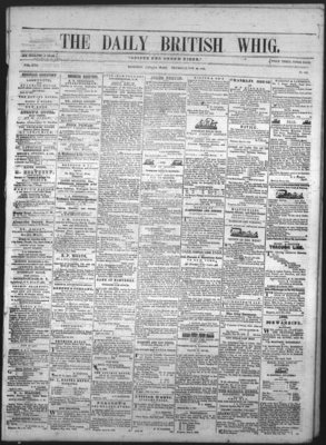 Daily British Whig (1850), 26 May 1853