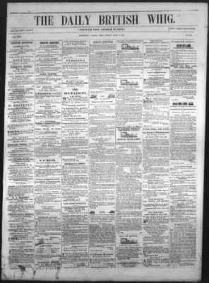 Daily British Whig (1850), 17 Jun 1853