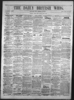 Daily British Whig (1850), 18 Jun 1853