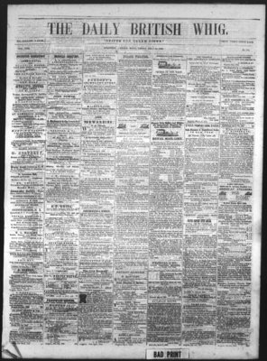 Daily British Whig (1850), 22 Jul 1853