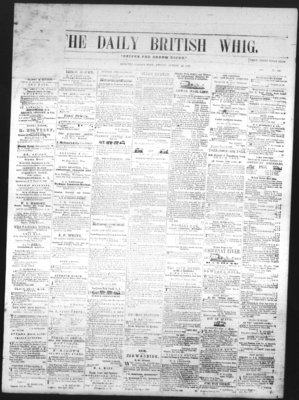 Daily British Whig (1850), 19 Aug 1853