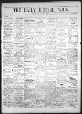 Daily British Whig (1850), 1 Oct 1853