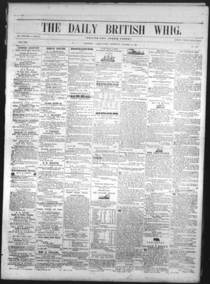 Daily British Whig (1850), 6 Oct 1853